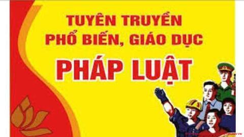 Phổ biến, giáo dục pháp luật